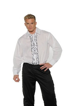 Camisa de esmoquin negra/blanca