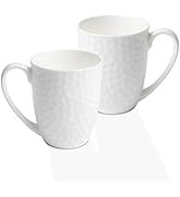 Juego de 2 tazas blancas