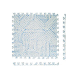 Play Mat with Design 6 Pieces - Blue