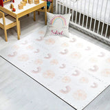 Tapete de juego con diseño 6 piezas - Marfil / Blanco
