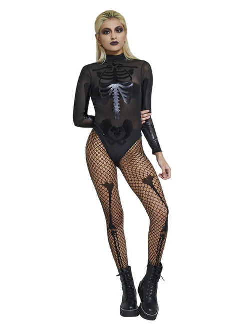 Disfraz de esqueleto transparente Fever
