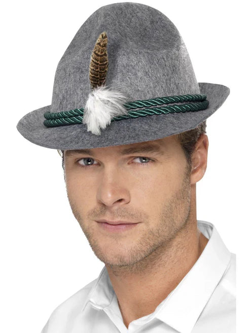 Sombrero German Trenker con pluma