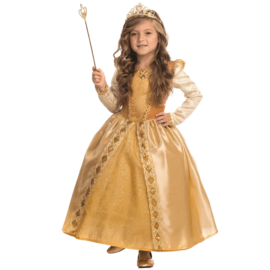 Disfraz de Princesa Dorada - Niños