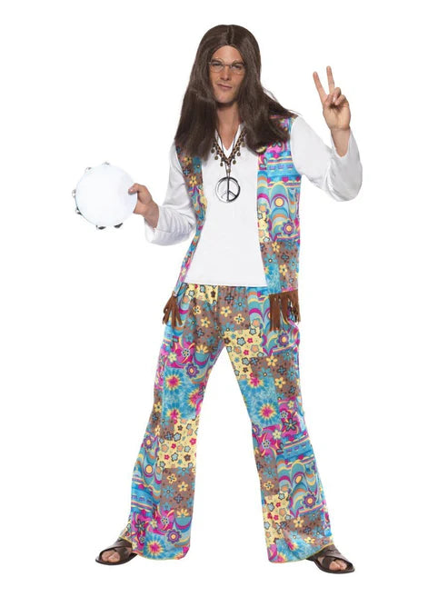 Disfraz de hippie guay
