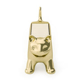 Ali Cat Ring Holder Brass