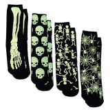 Funny Bones Glow in the Dark Socks