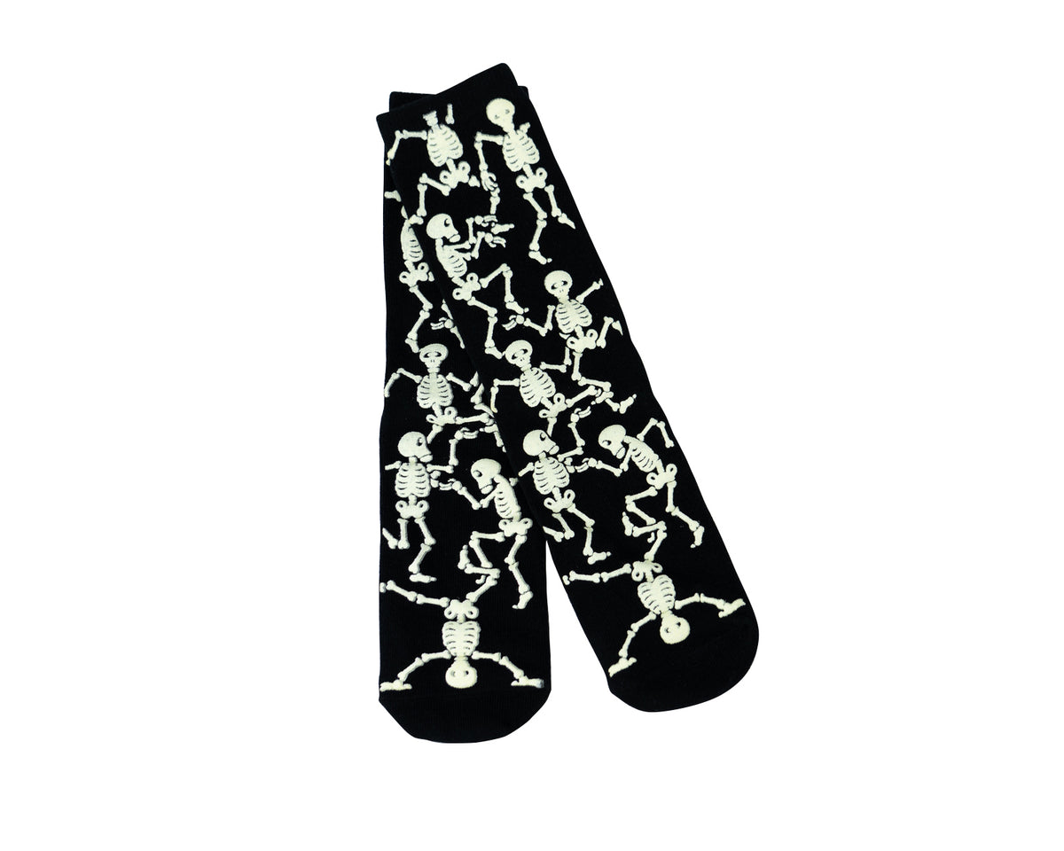 Funny Bones Glow in the Dark Socks