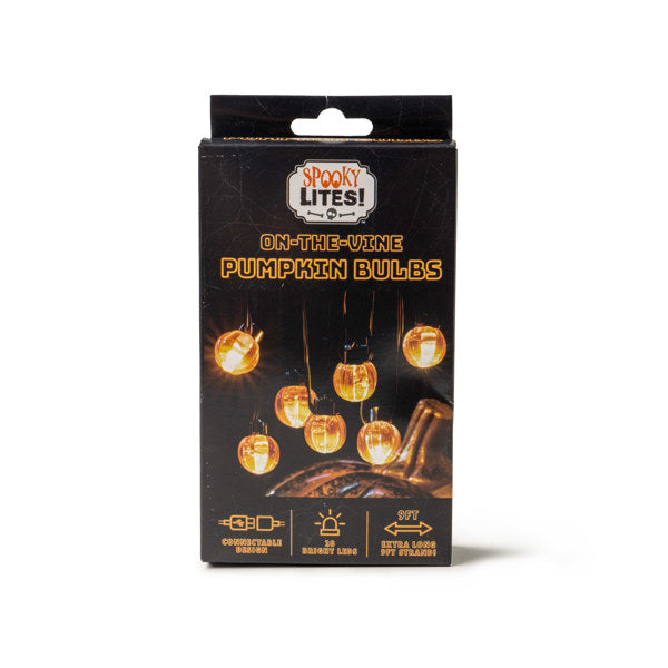 Guirnalda de luces de calabaza Espeluznantes