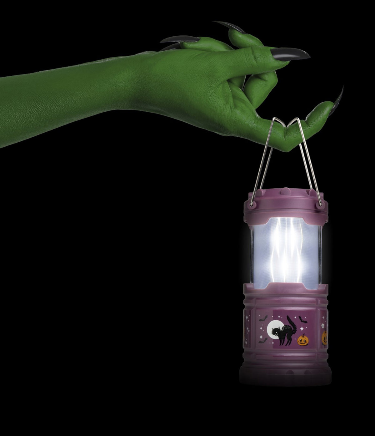 Linterna emergente de la hora de las brujas de Halloween