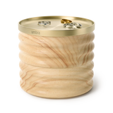 Tesora Wood Storage Box Natural - Brass