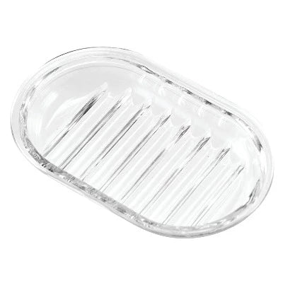 Jabonera Redonda Real Transparente