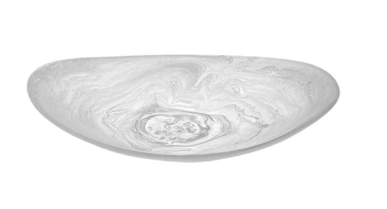 Ensaladera Blanca 44X28.5X9.5cm