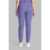 Jogger Bekah de tiro medio color violeta persa