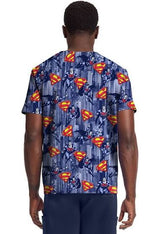 Top estampado con cuello en V Metropolis Force para hombre