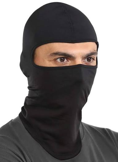 Men's 4 In One Face Mask - Black