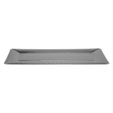 Bandeja decorativa de 39,37 cm x 19,05 cm