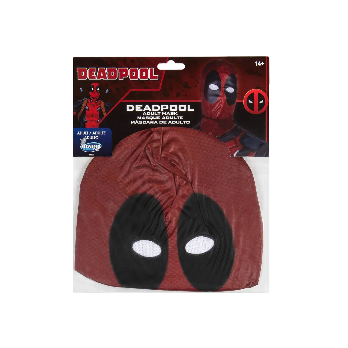 DEADPOOL ADULT FABRIC DELUXE MASK
