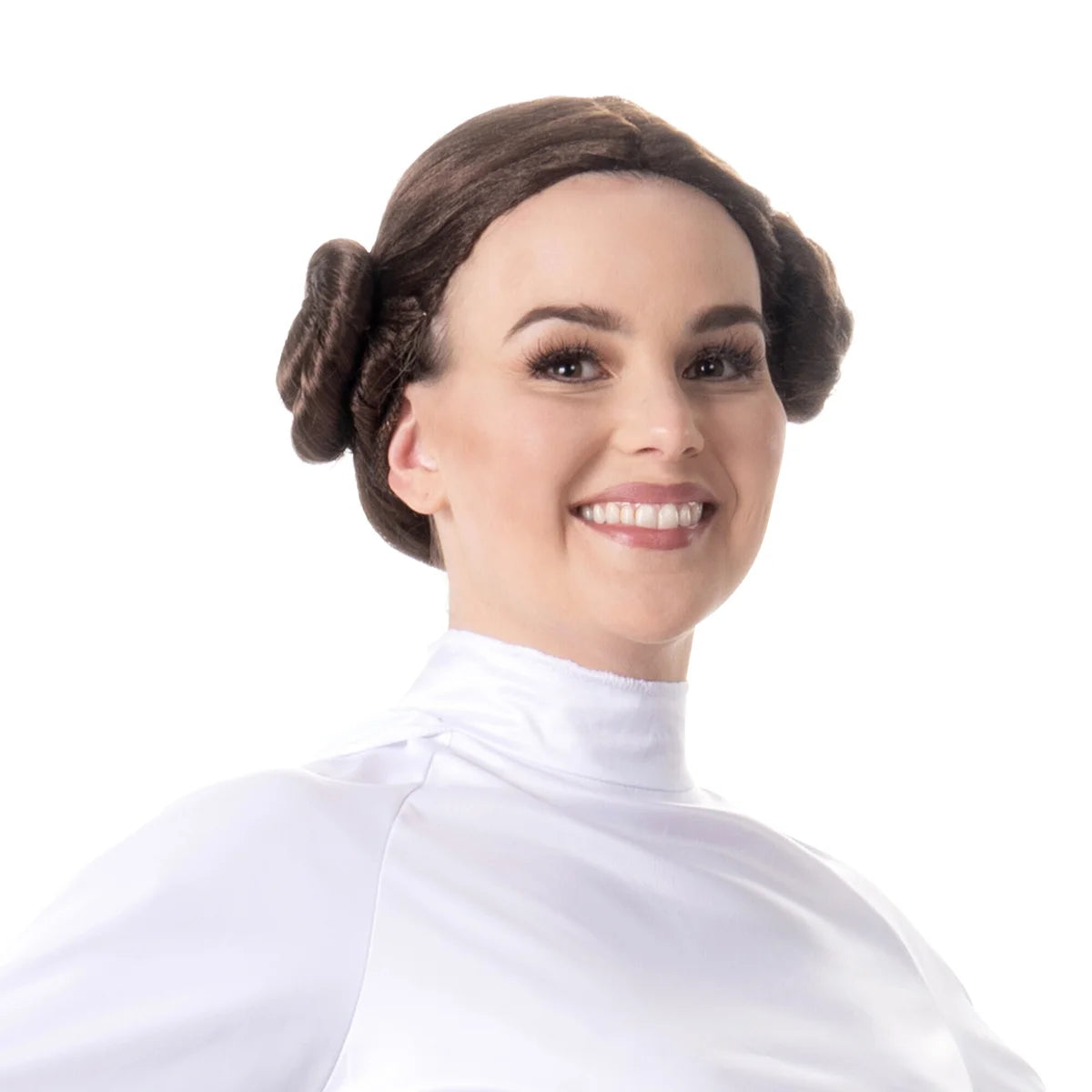PRINCESS LEIA ADULT BUN WIG