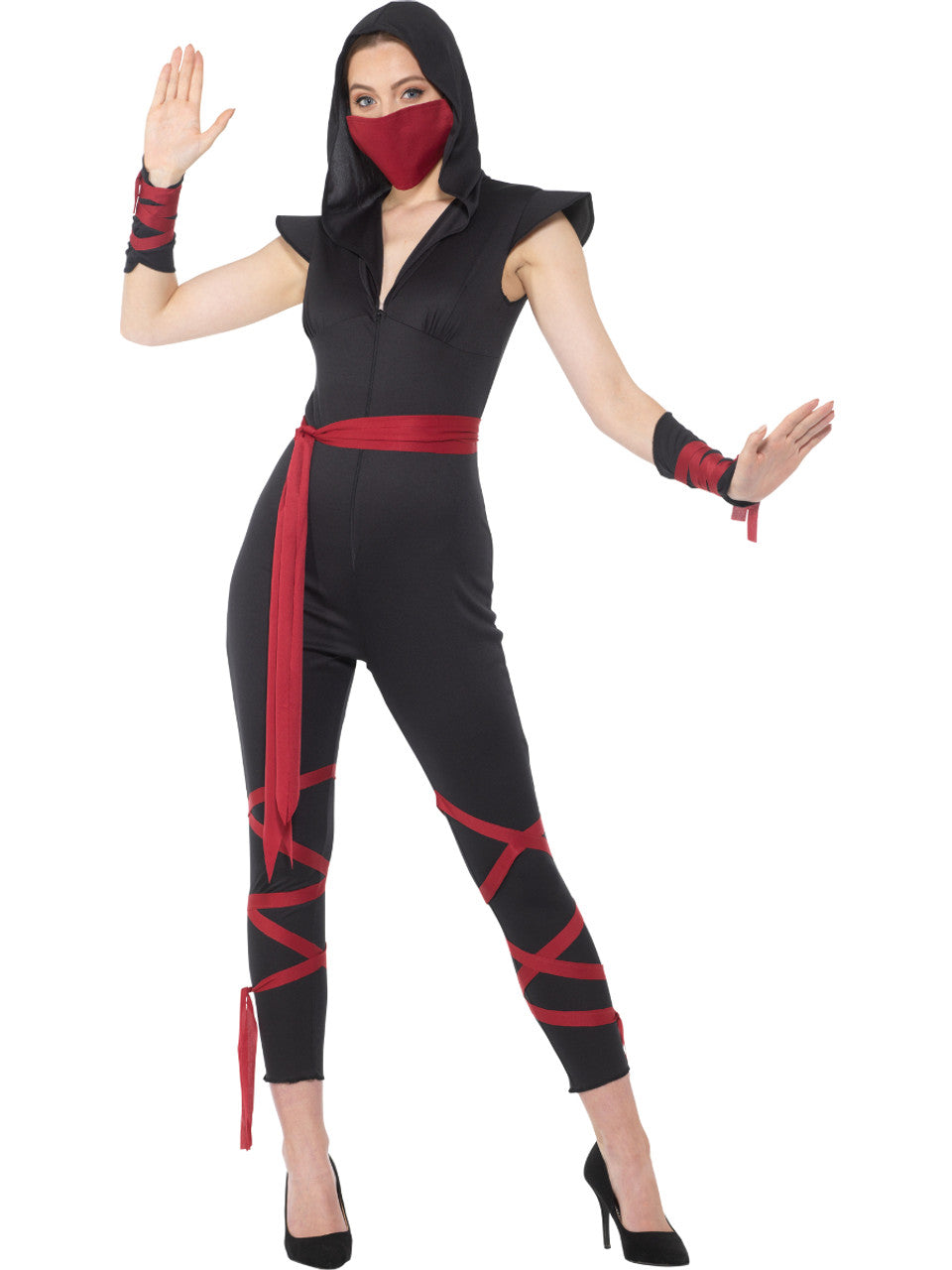 Disfraz de Guerrera Ninja Oculta para Mujer