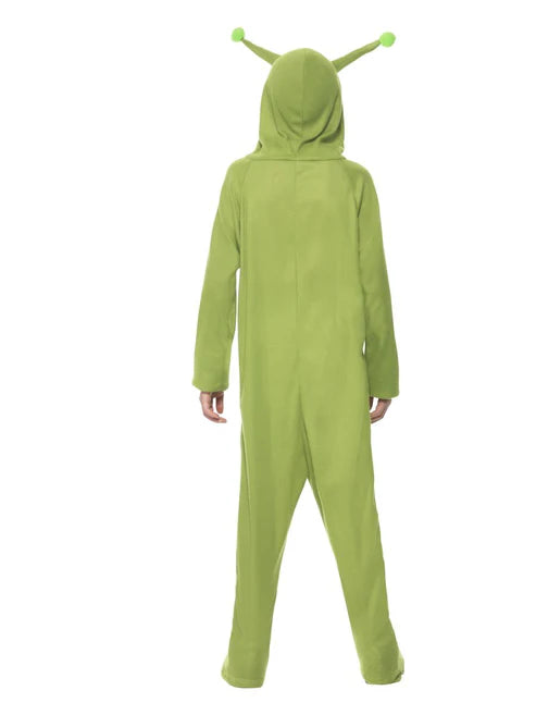 Disfraz de alienígena verde para niños
