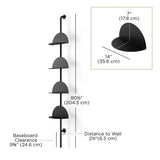 Solis Adjustable Standing Shelf
