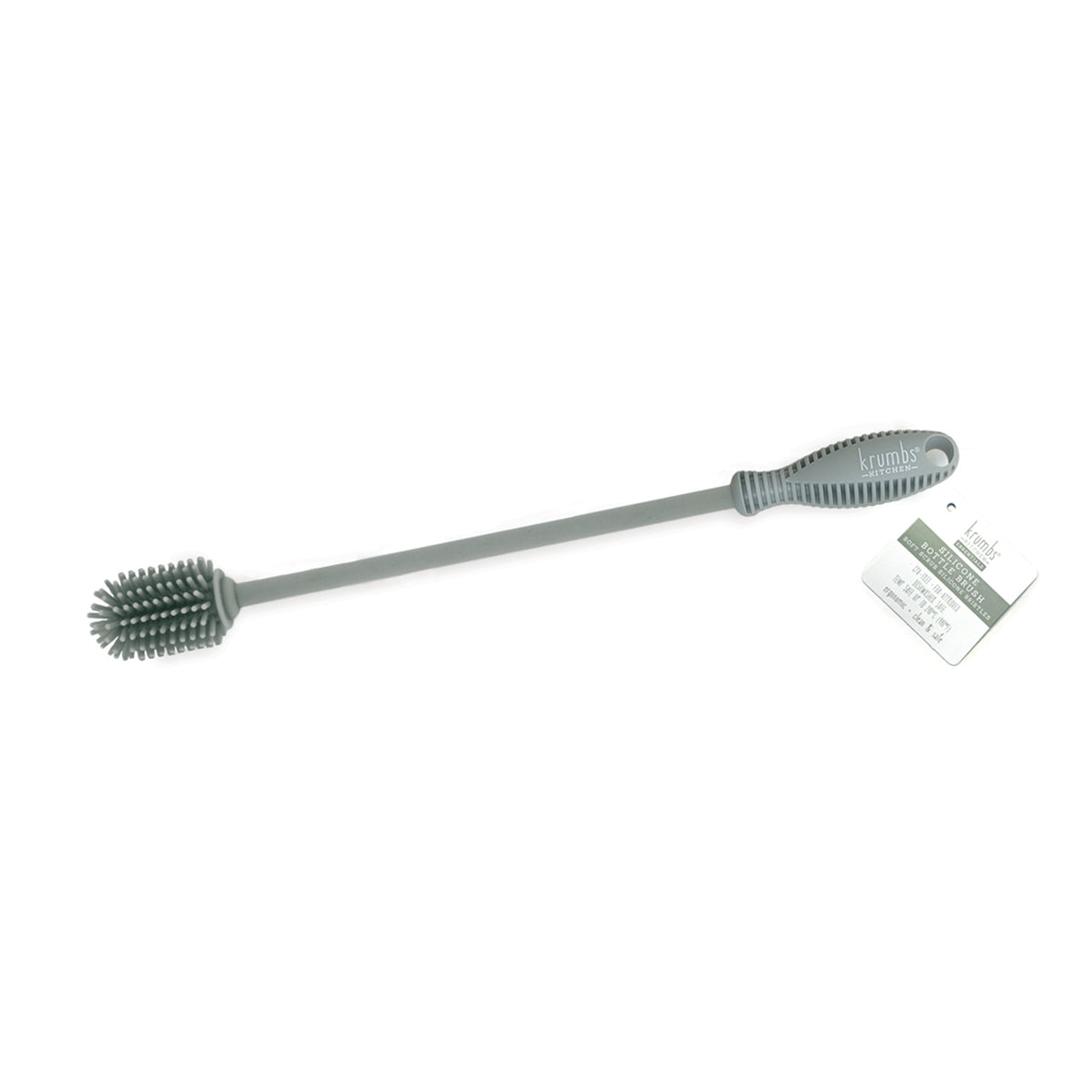 Krumbs Kitchen Essentials Cepillo de silicona para botellas