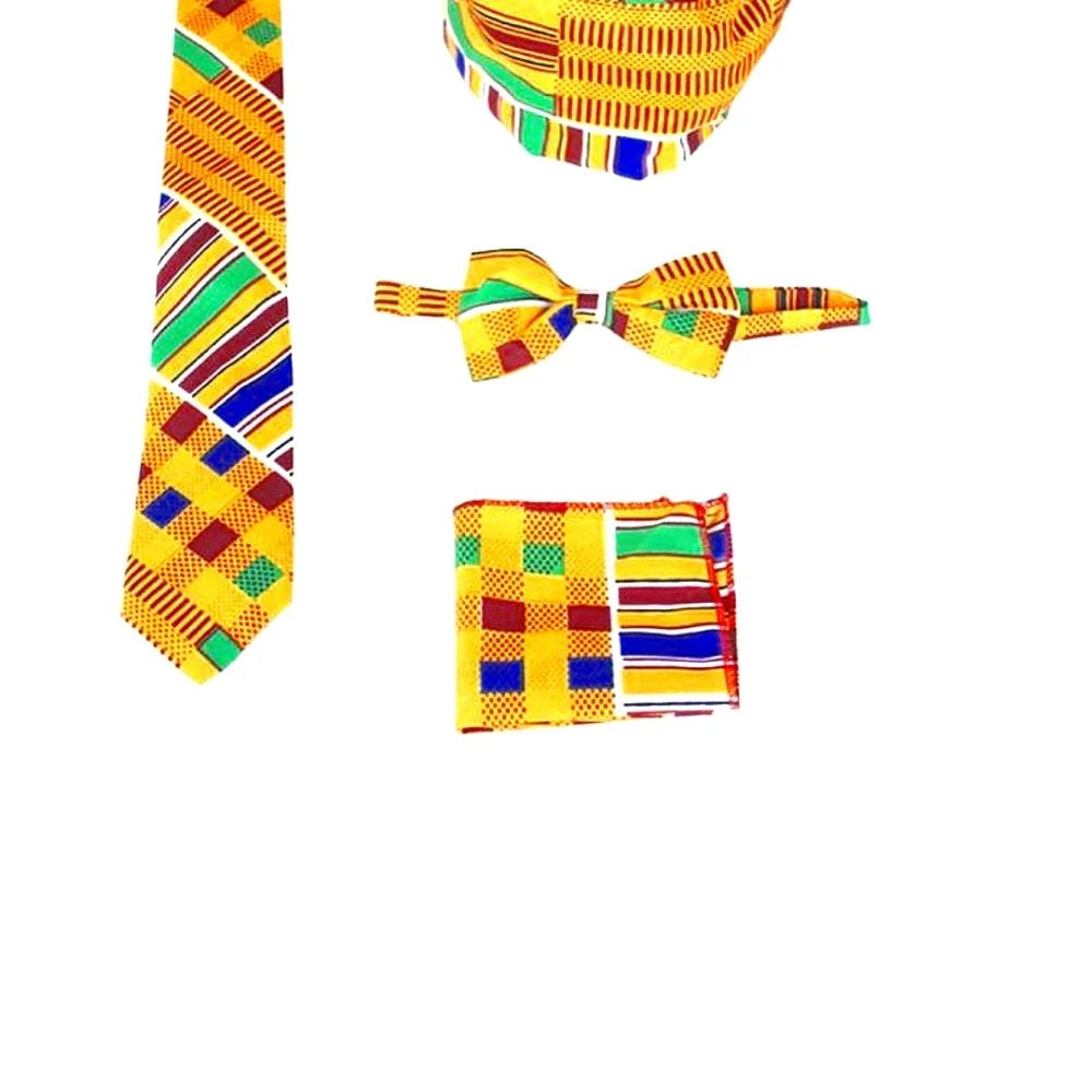 Juego de accesorios de lujo Kente