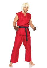 Disfraz de Ken de Street Fighter para hombre