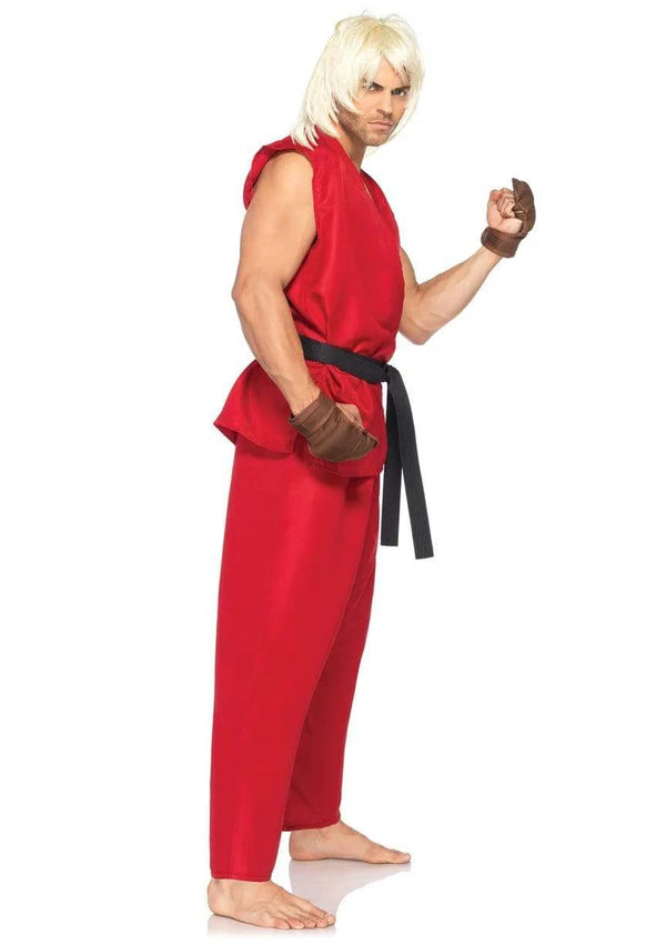 Disfraz de Ken de Street Fighter para hombre