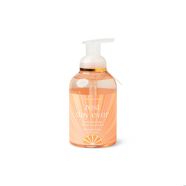Lemon Lavender Foaming Hand Soap Zest Day Ever