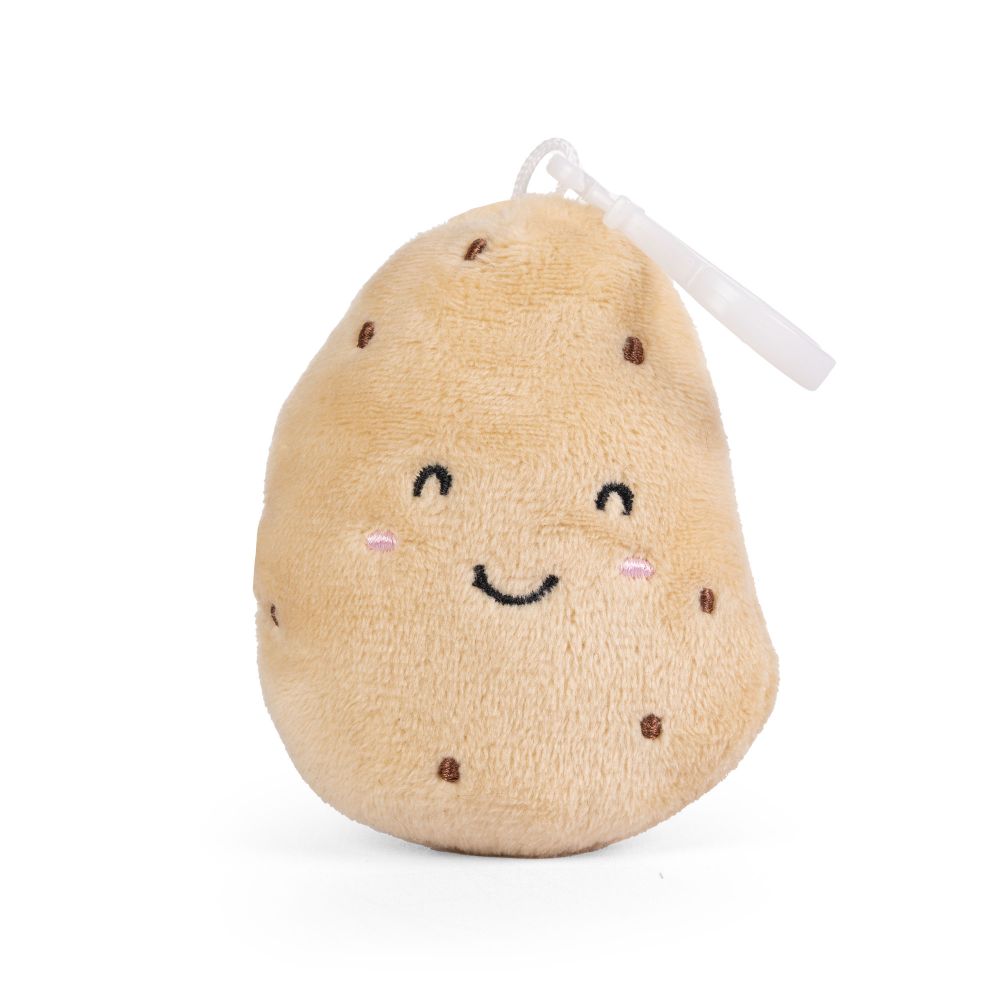 LITTLE Clips Vegetable Plush Keyrings Potato