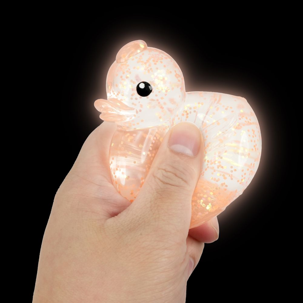 Patos Brillantes Elásticos Verde Claro