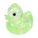 Patos Brillantes Elásticos Verde Claro
