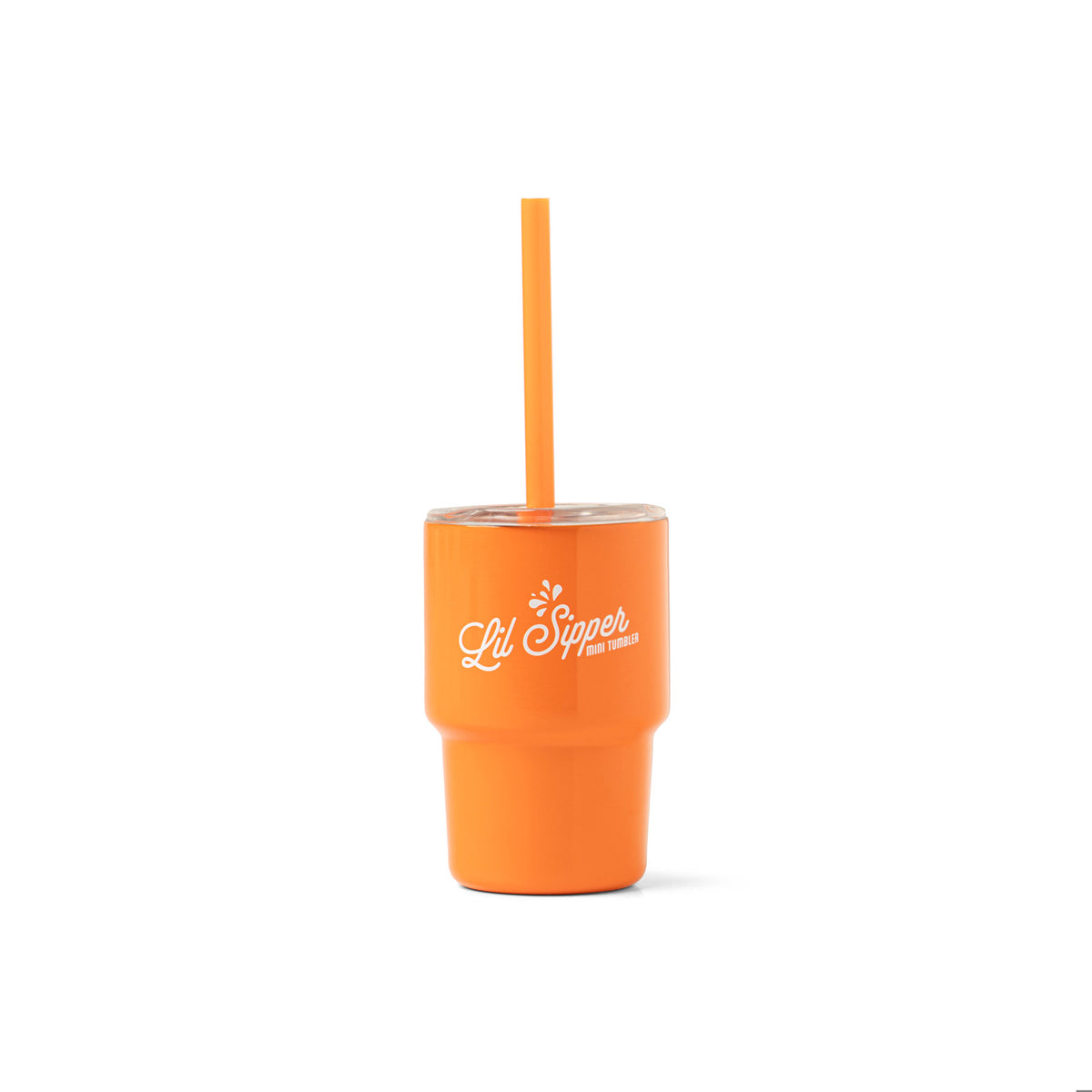 Vaso pequeño Lil' Sipper de Modern Monkey, color naranja