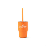 Vaso pequeño Lil' Sipper de Modern Monkey, color naranja