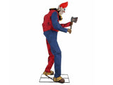 Payaso animado con hacha de 7 pies