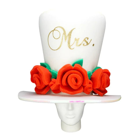 Sombrero de novia de la Sra. Rose