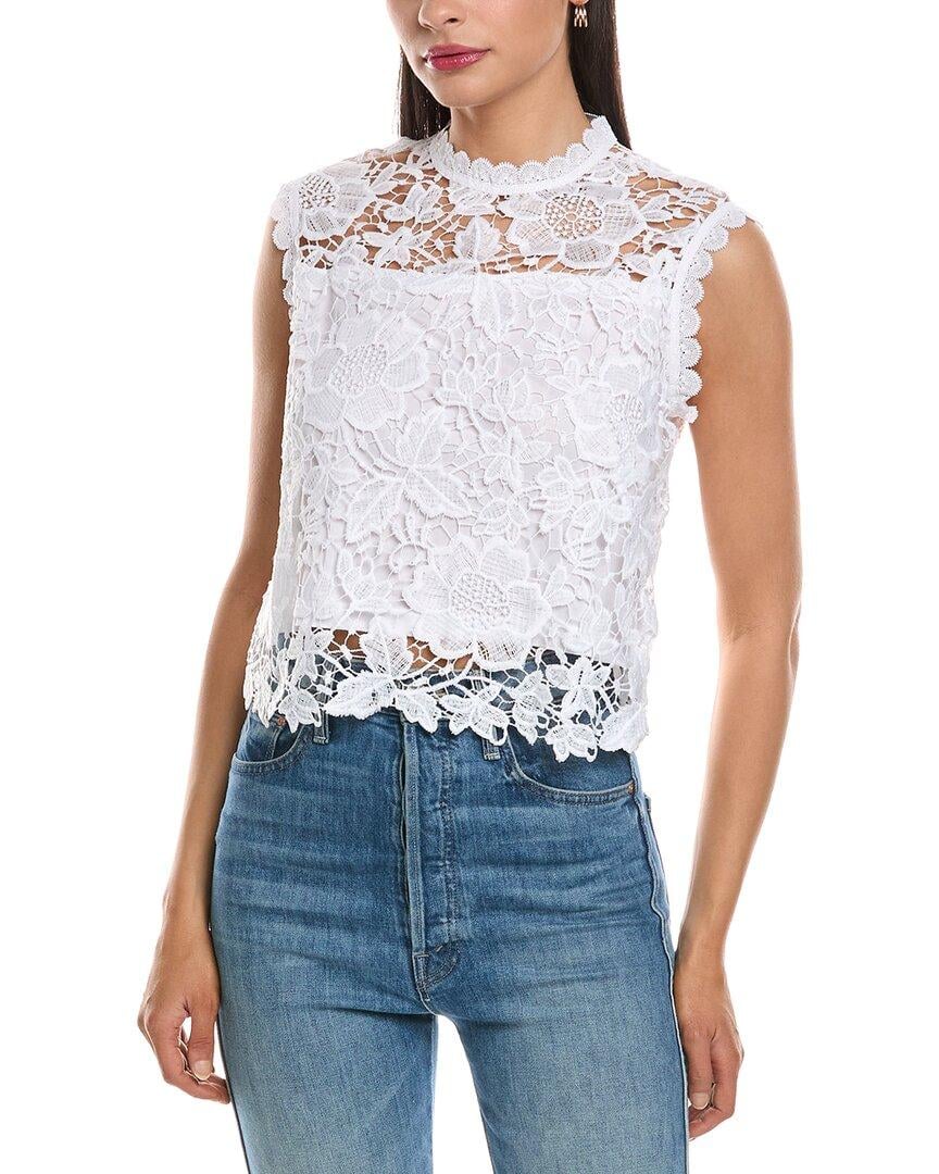 Camisetas sin mangas para mujer blanco brillante - Nanette Lepore