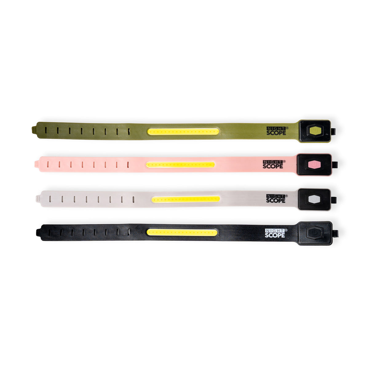 Brazalete de seguridad LED recargable Night Scope