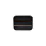 Organizador Bellwood Packet Negro/Nogal