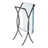 Onda Towel Stand Black