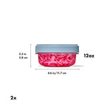 Twist & Stack Container (12 oz) – 2-Pack