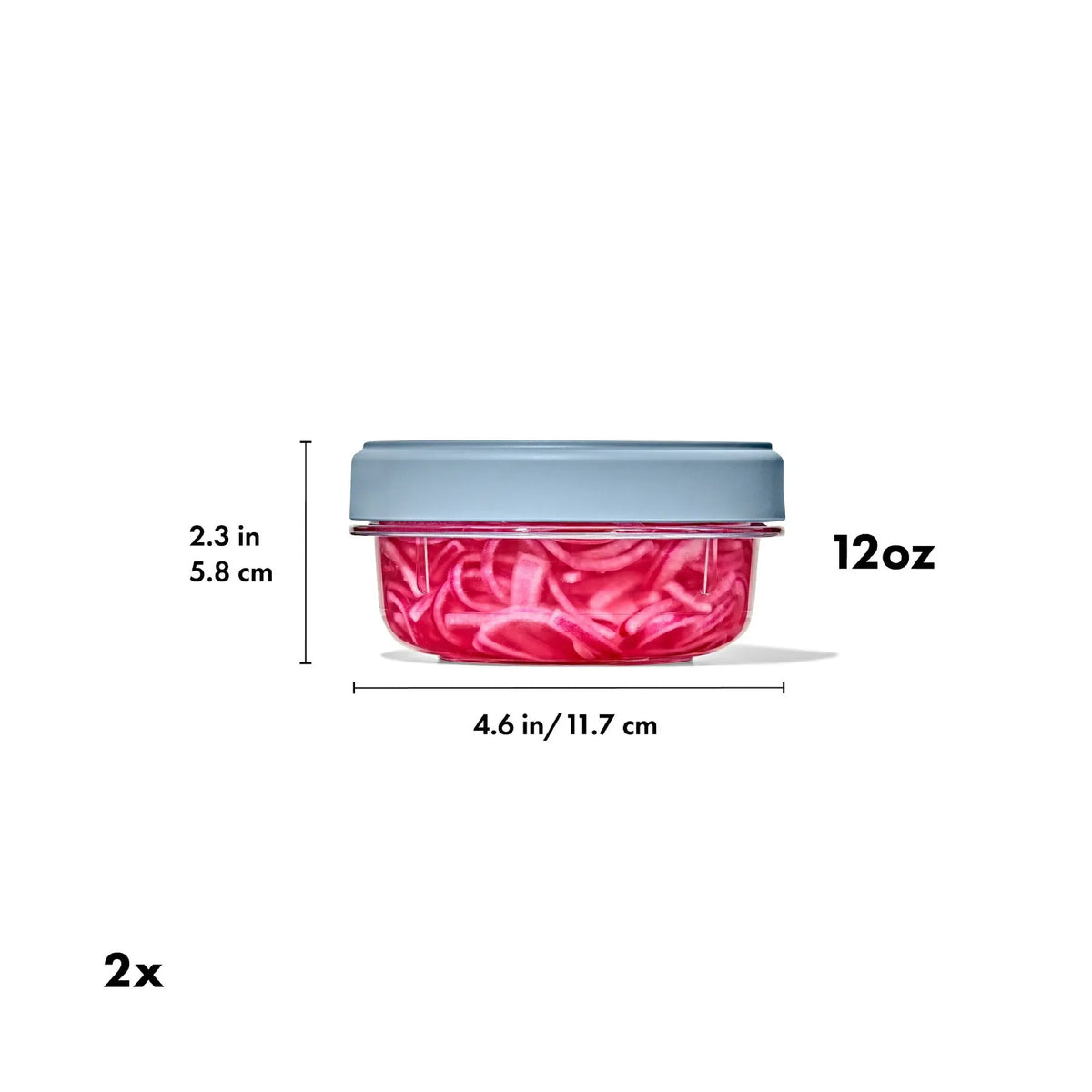 Twist & Stack Container (12 oz) – 2-Pack