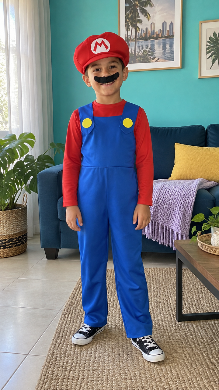 MARIO CHILD COSTUME