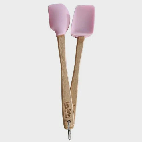 Mini espátula, juego de 2 piezas, rosa