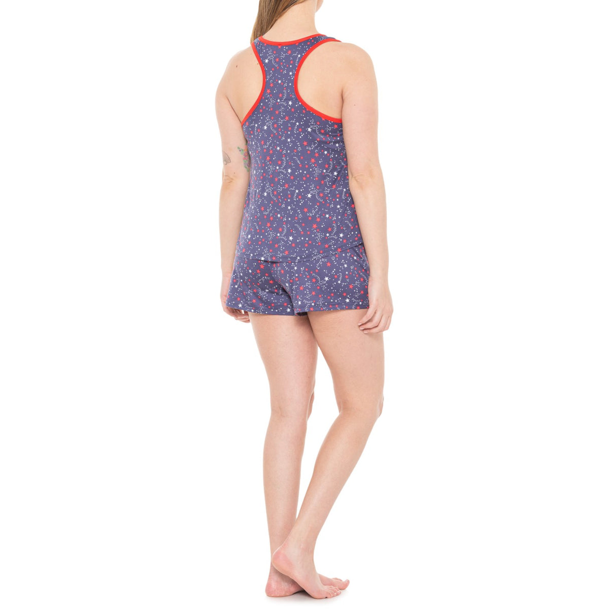 Conjunto corto de tirantes Pride Be You en azul marino