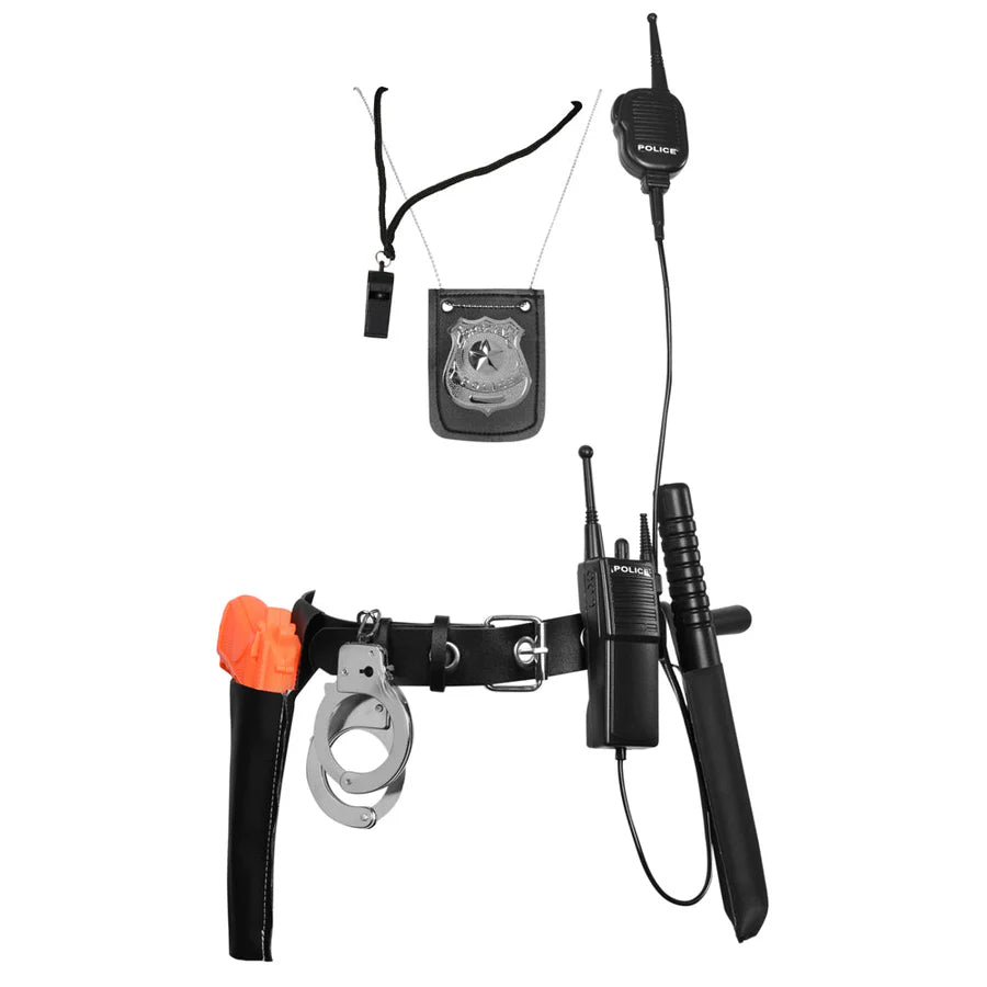 Kit de juego de oficial de policía