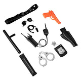 Kit de juego de oficial de policía