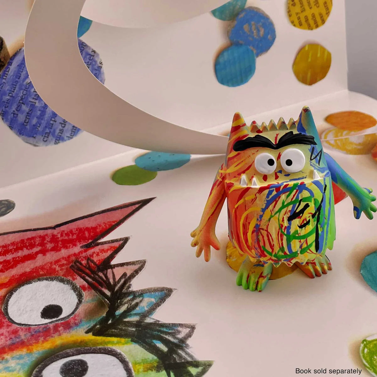 El Monstruo de Colores Set de 4 Figuritas con Monstruo Multicolor