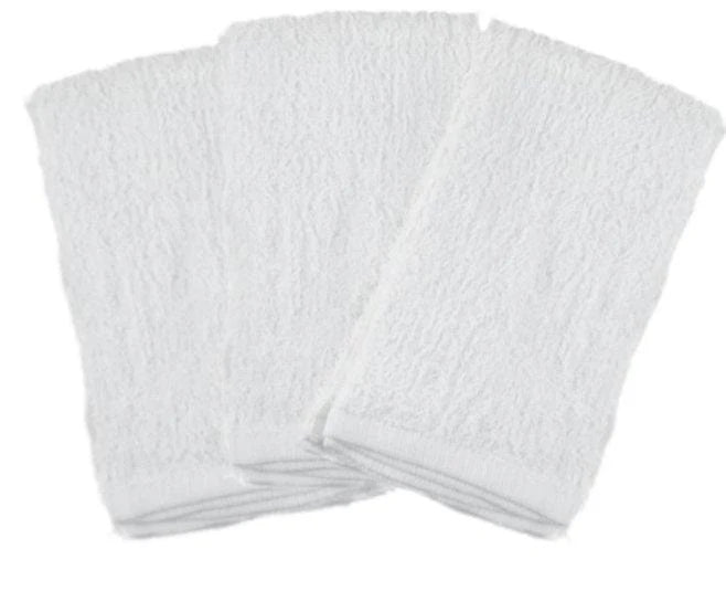 Bar Mops Set of 3 White 16 x 18